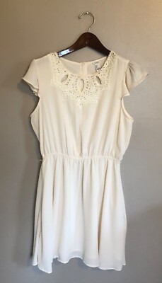 forever 21 ivory dress